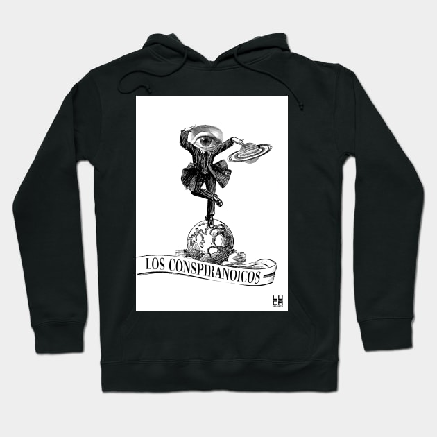 Conspiranoia Hoodie by lucamendieta